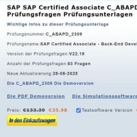 Cover - IT-Prüfungen C_ABAPD_2309 prüfungsfragen deutsch pdf