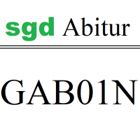 Cover - sgd - Abitur - GAB01N - Note Sehr gut 1,0