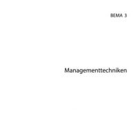 Cover - ILS Einsendeaufgabe Managementtechniken - BEMA 3-XX1-K02 - 98/100 Punkte
