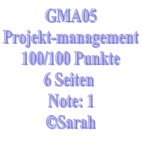 Cover - GMA05- Projektmanagement