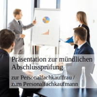Cover - Abschlussprüfung Präsentation Personalfachkauffrau / -mann