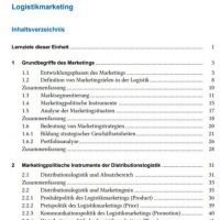 Cover - Logistikmarketing LOGI09
