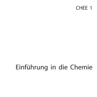Cover - CHEE 1, ILS Abitur 1. Einstieg