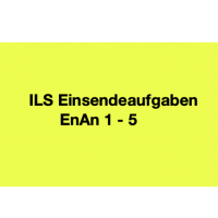 Cover - ILS Einsendeaufgabe EnAn 3 - Note 1,3