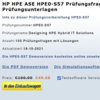 Cover - HPE0-S57 Prüfung deutsch, HPE0-S57 Fragen und antworten
