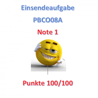 Cover - PBCO08A Einsendeaufgabe ils sgd NOTE 1,0