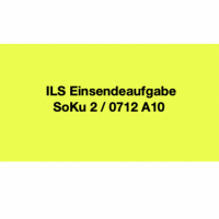 Cover - ILS Einsendeaufgabe SoKu 2 / 0712 A10 - Note 1,0