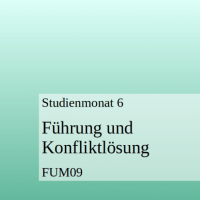 Cover - FUM09 Führung und Konfliktlösung