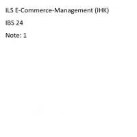Cover - E-Commerce-Management IBS 24 ohne Korrektur NOTE 1 05.2020