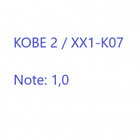 Cover - KOBE 2 / XX1-K07 (Note: 1,0)