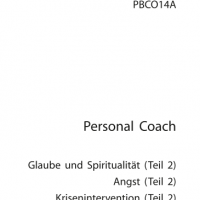 Cover - Einsendeaufgabe PBCO 14 - Psychologischer Berater / Personal Coach (2020)