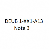 Cover - Note 3  ILS DEUB 1-XX1-A13