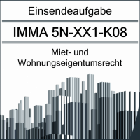 Cover - Lösung IMMA 5N - Einsendeaufgabe ILS SGD - Note 1 - 2021
