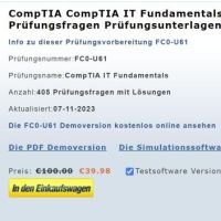 Cover - Examen FC0-U61 deutsch CompTIA IT Fundamentals