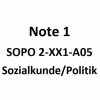 Cover - SOPO 2-XX1-A05 - SOZIALKUNDE / POLITIK