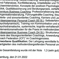 Cover - 01/2022 AKTUELLE ILS Einsendeaufgabe PBCO10A Psychologischer Berater/Personal Coach und Businesscoac