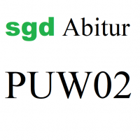 Cover - sgd - Abitur - PUW02 -  Note Sehr gut 1,0