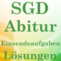 Cover - Komplett Paket SGD Einsendeaufgaben - Lösungen Abitur
