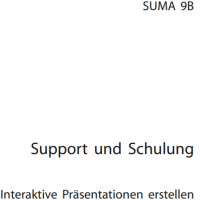 Cover - SUMA 9B Support und Schulung Interaktive Präsentationen Erstellen
