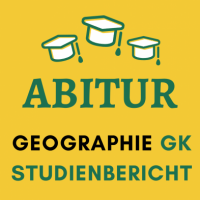 Cover - Studienbericht Geographie GK Externenabitur 2021/2022