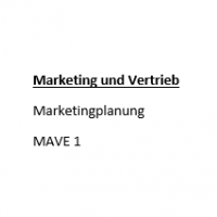 Cover - MAVE1 Marketing&Vertrieb ILS Wirtschaftsfachwirt 100 Punkte Note 1