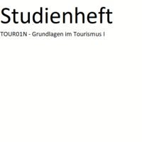 Cover - TOUR01N - Grundlagen im Tourismus I