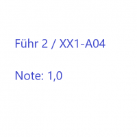 Cover - Führ 2 / XX1-A04  Note: 1,0