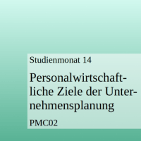 Cover - PMC02 Personalwirtschaftliche Ziele der Unternehmensplanung