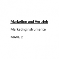 Cover - MAVE2 Marketing&Vertrieb ILS Wirtschaftsfachwirt 100 Punkte Note 1