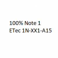 Cover - 100% Note 1,00  ILS ETec 1N-XX1-A15