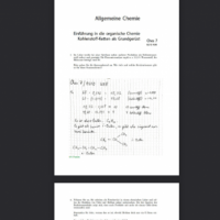 Cover - CheS 7 Korrigiert Note 2,3 = 2- Chemie Einsendeaufgabe ILS Abitur ches7