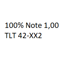 Cover - 100% Note 1,00  ILS TLT 42-XX2