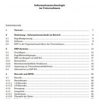 Cover - Informationstechnologie im Unternehmen BWLB07N