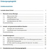 Cover - Entsorgungslogistik LOGI06