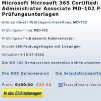 Cover - microsoft Prüfung MD-102 deutsch Endpoint Administrator