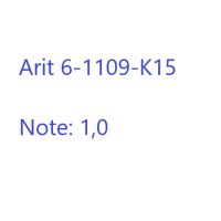 Cover - Arit 6 / 1109-K15  Note: 1,0