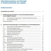 Cover - Informationssysteme und Telematik in Verkehrswirtschaft und Logistik LOGI10
