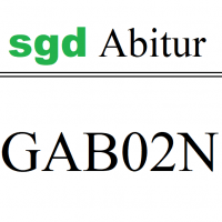 Cover - sgd - Abitur - GAB02N - Note Sehr gut 1,0