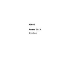 Cover - SGD: ACG06-XX1-U02, Note 1, 95P