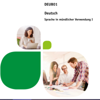 Cover - DEUB01 - XX1 - A13 Sprache in mündlicher Verwendung (Teil 1)