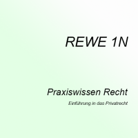 Cover - Lösung REWE 1N - Note 1-