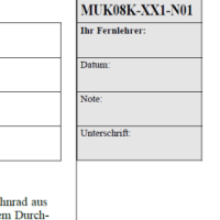 Cover - MUK08K-XX1-N01+ Komplettset inkl. Korrektur