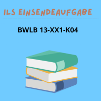 Cover - ILS Einsendeaufgabe BWLB 13-XX1-K04